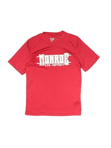 Team Boys Red Active T-Shirt L Youth