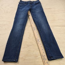 Aeropostale High Rise Jegging Jeans Women's 6 Short Dark Wash Stretch Denim