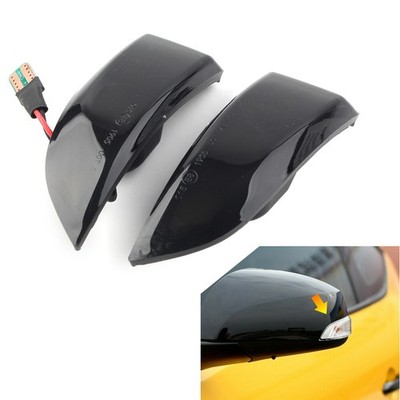 For Renault Megane MK3 Scenic Fluence LED Dynamic Turn Signal Light Mirror Lamp