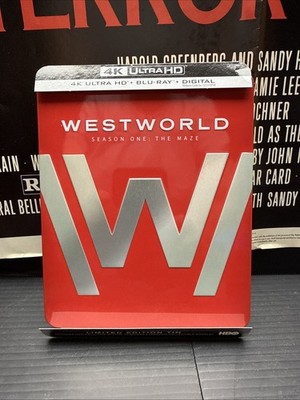Westworld Season 1: The Maze Limited Edition Tin (6-Disc 4K UHD) Kinda Minty
