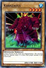 Yu-Gi-Oh TCG SBSC-EN017 C Kabazauls Speed Duel: Scars of Battle