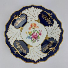 Weimar Porzellan Teller "Jutta" Echt Kobalt ca.24cm Thüringer Porzellan ❤️