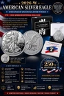2026-W Enhanced Uncirculated Silver Eagle Dual Date 250th Anniversary- PRE SALE!