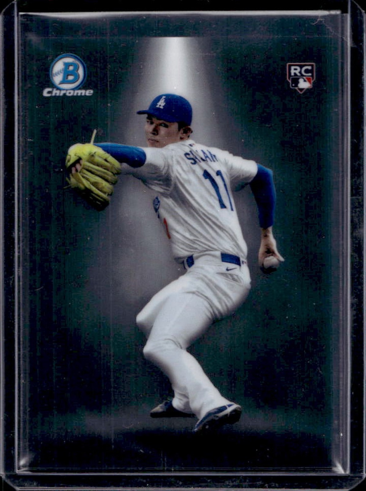 2025 Bowman Roki Sasaki Spotlights Chrome RC Rookie #BS-5 Dodgers
