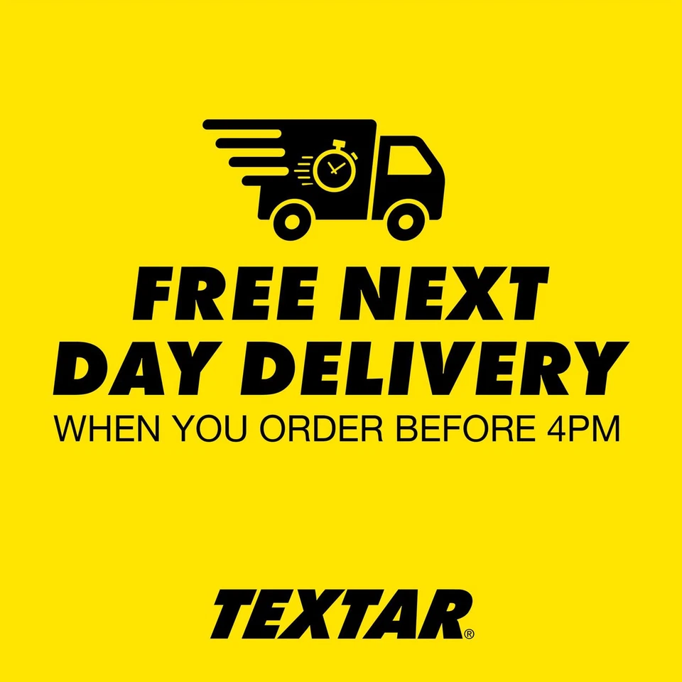 TEXTAR Brake Discs Rotors & Pads Rear Braking Service Set Fits Fiat Ducato - Image 3 of 4