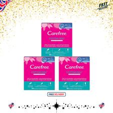 Carefree Cotton Feel Normal Panty Liners, 56 Count (Pack of 3) Total 168