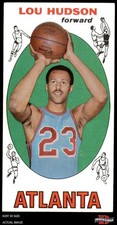 1969 Topps #65 Lou Hudson Hawks RC HOF Minnesota 4 - VG/EX
