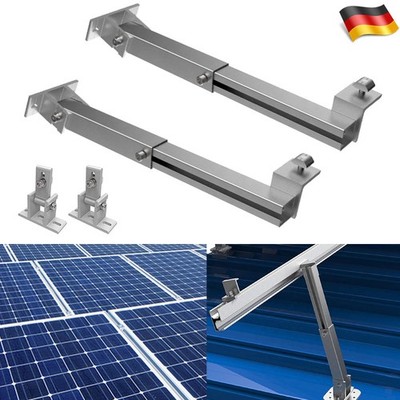 Solar Halterung Alu Aufständerung Solarmodul Bodenhalterung PV solarpanel 500W