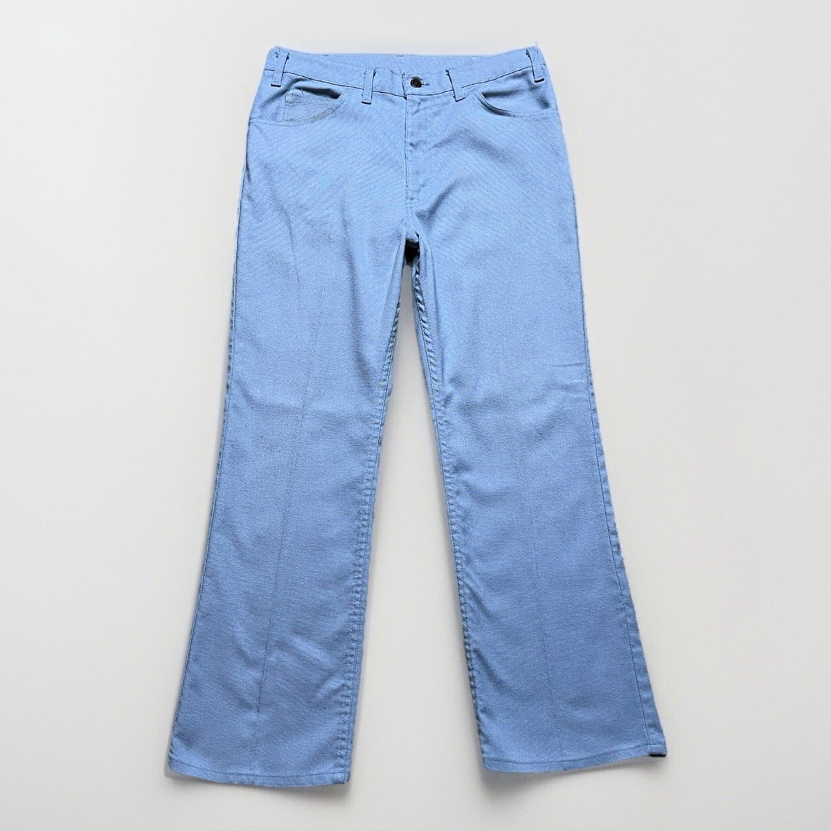 Vintage Levis Sta-Prest Blue Pants 517 Bootcut Levi's 34x29