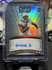 2023 Panini Select DP Emari Demercado Youth Explosion Signatures Silver Prizm