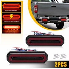2x 5 Oval Stop Led Turn Tail Brake Lights Flowing Drl Trailer Truck Amberred C 2x 5 Oval Stop Led Turn Tail Brake Lights Flowing Drl Trailer Truck Amberred C