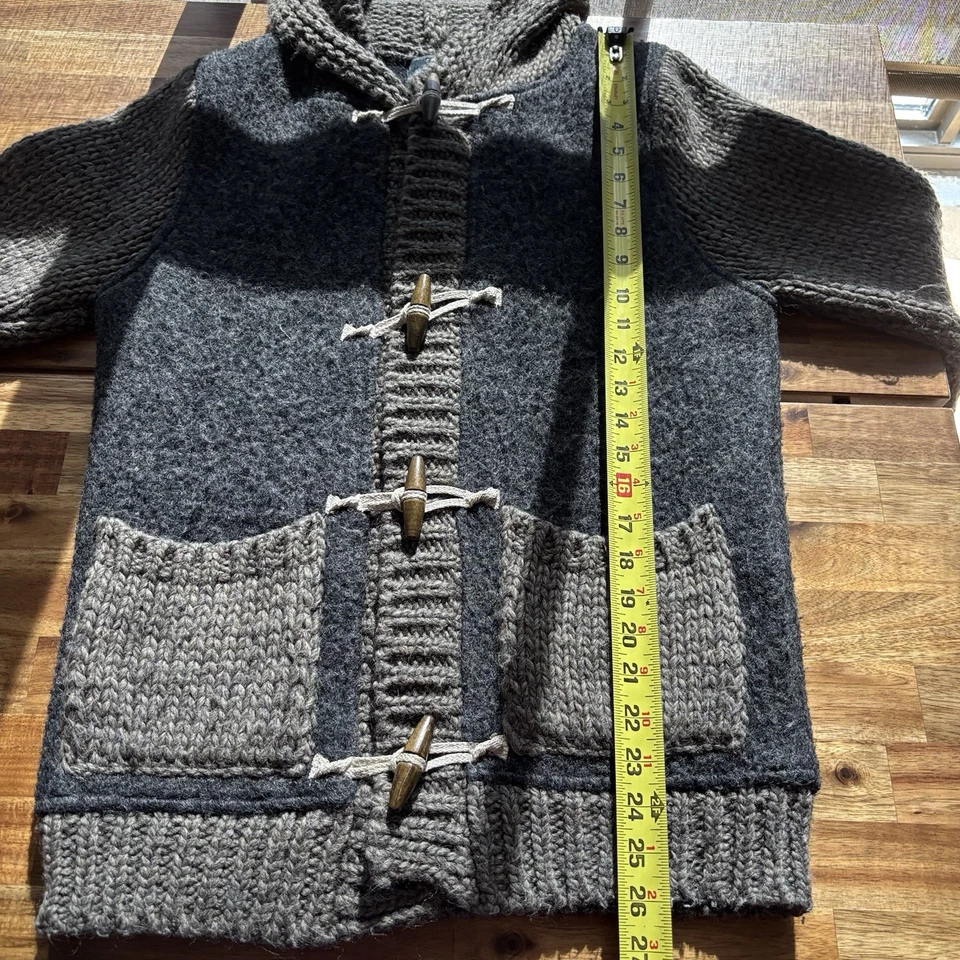 Cárdigan de punto grueso de alta costura de Zara para hombre suéter mezcla de lana peluda para hombre M’s Foto 4 de 4