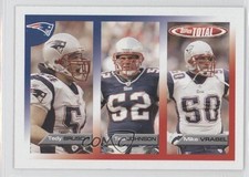 2005 Topps Total Tedy Bruschi Ted Johnson Mike Vrabel #378 1d9