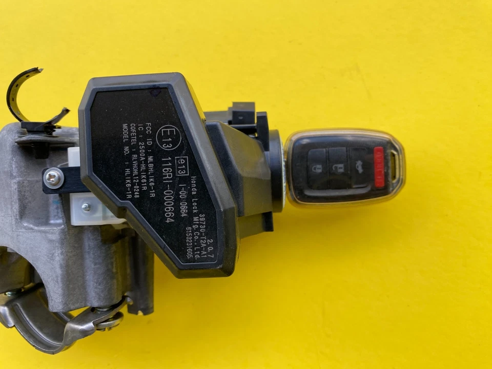 Interruptor de encendido Honda Accord 2013-2017 bloqueo con cilindro de llave OEM 39730-T2A-A1 Foto 2 de 4