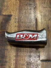 B&M 80641 Universal T-Handle Shifter Handle Brushed