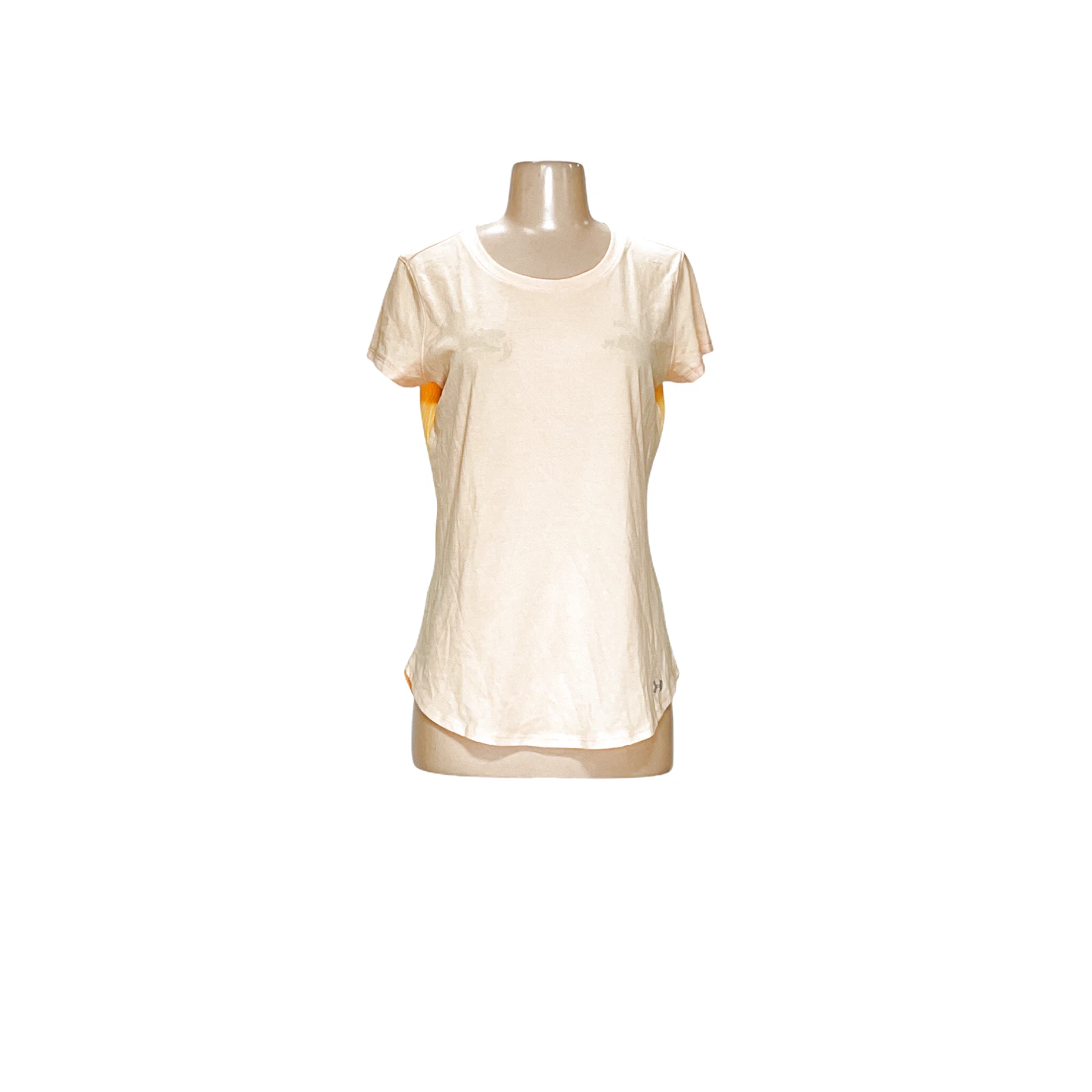 Under Armour Top Donna Giallo Casual Activewear