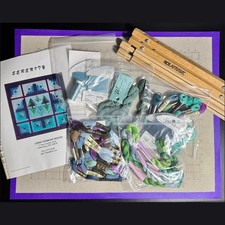 VINTAGE 1996 SERENITY CANVASQUILT Needlepoint...