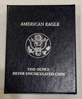 2006 W Burnished American Silver Eagle Uncirculated 1 oz Box COA Pouch OGP Z6F