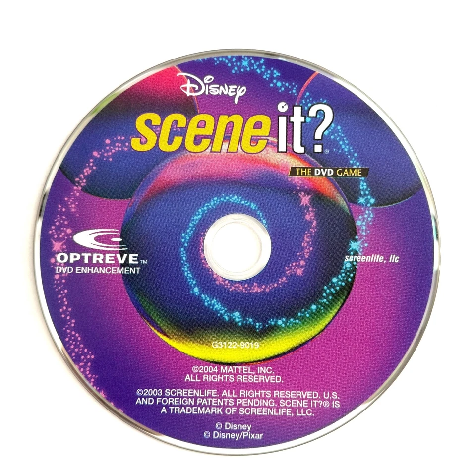 Scene It Disney Edition Replacement Game DVD Disc with Case - Image 3 of 3