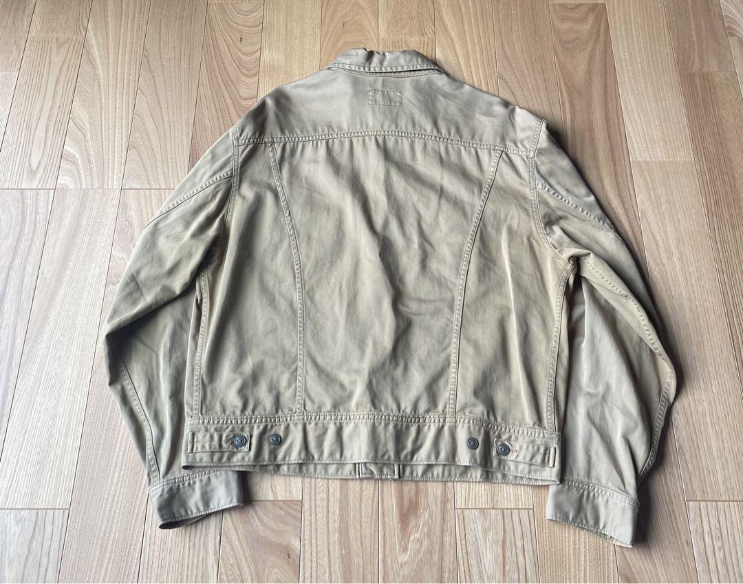 00S RRL Ralph Lauren DOUBLE RL Trucker Jacket L Beige Men's 00S RRL Ralph Lauren DOUBLE RL Trucker Jacket L Beige Men's