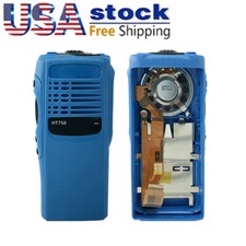 Blue Refurbish Front Housing Case for HT750 Radio Walkie Talkie W/H Speaker