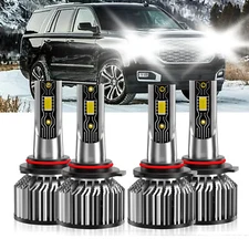 For GMC Yukon 2001-2004 Car Combo LED Headlight Bulb High/Low Beam Super Bright