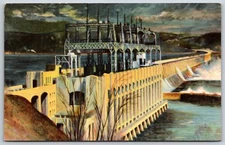 Postcard Conowingo, Hydro-Electric Development, Philadelphia Electric Co. System