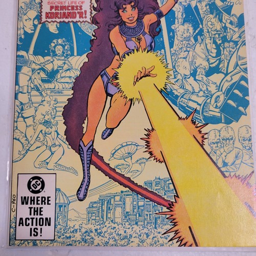TALES OF THE NEW TEEN TITANS #4 (DC Comics 1982) -- Starfire - Picture 6 of 10