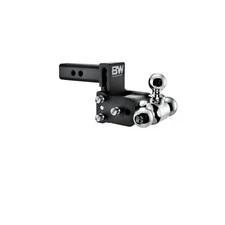 B&W Trailer Hitches Tow & Stow Adjustable Trailer Hitch Ball Mount - Fits 2" ...