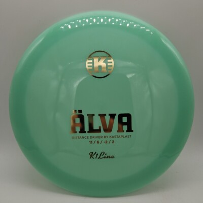 Kastaplast First Run Alva Mint/Gold Stamp 175g 11/6/-2/2