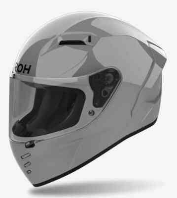 Helm AIROH CONNOR COLOR CEMENT GREY GLOSS GLÄNZEND INTEGRAL TOURING