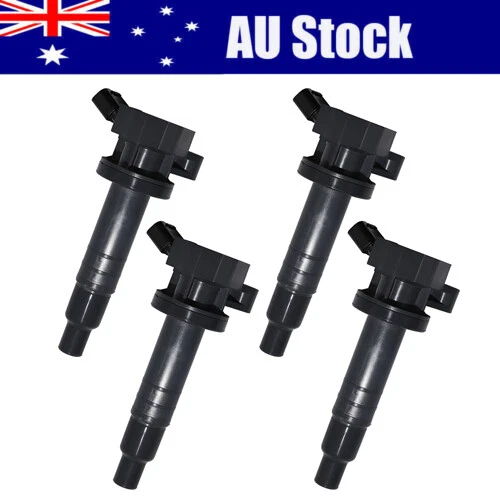 4Pcs Ignition Coil Pack 90919-02239 for Corolla ZZE122R 1ZZFE 1.8L 1999-2008 New - Picture 1 of 7
