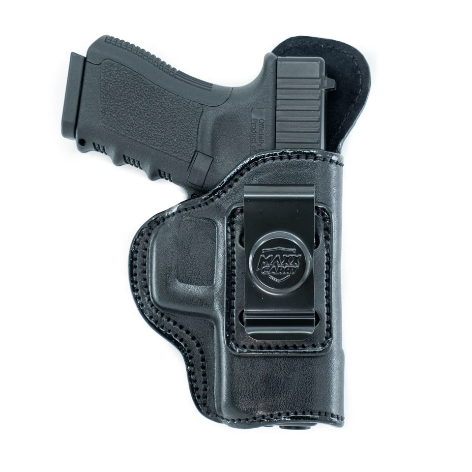 GUN HOLSTER FOR GLOCK 30. IWB LEATHER HOLSTER CONCEAL CARRY. - Image 4 of 4