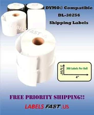 30256 Dymo Compatible Ship Mailing Address Labels 2-5/16" x 4"