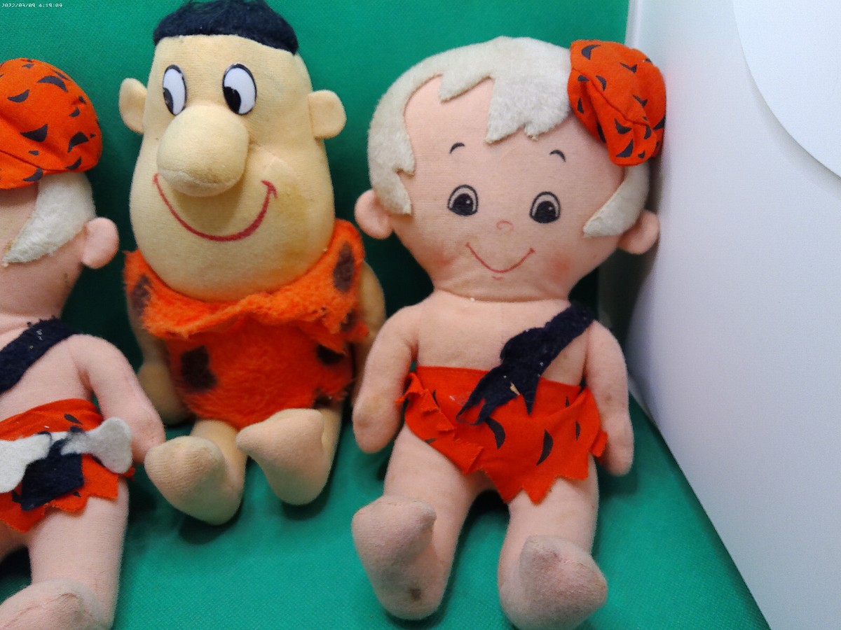 Knickerbocker Hanna Barbera Flintstones doll 1960s Bamm Bamm lot 3