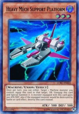 Yugioh! LP Heavy Mech Support Platform - LCKC-EN022 - Ultra Rare - Unlimited Edi | eBay Yugioh! LP Heavy Mech Support Platform - LCKC-EN022 - Ultra Rare - Unlimited Edi | eBay