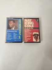 Lot Of 2 Nat King Cole Cassette Tapes