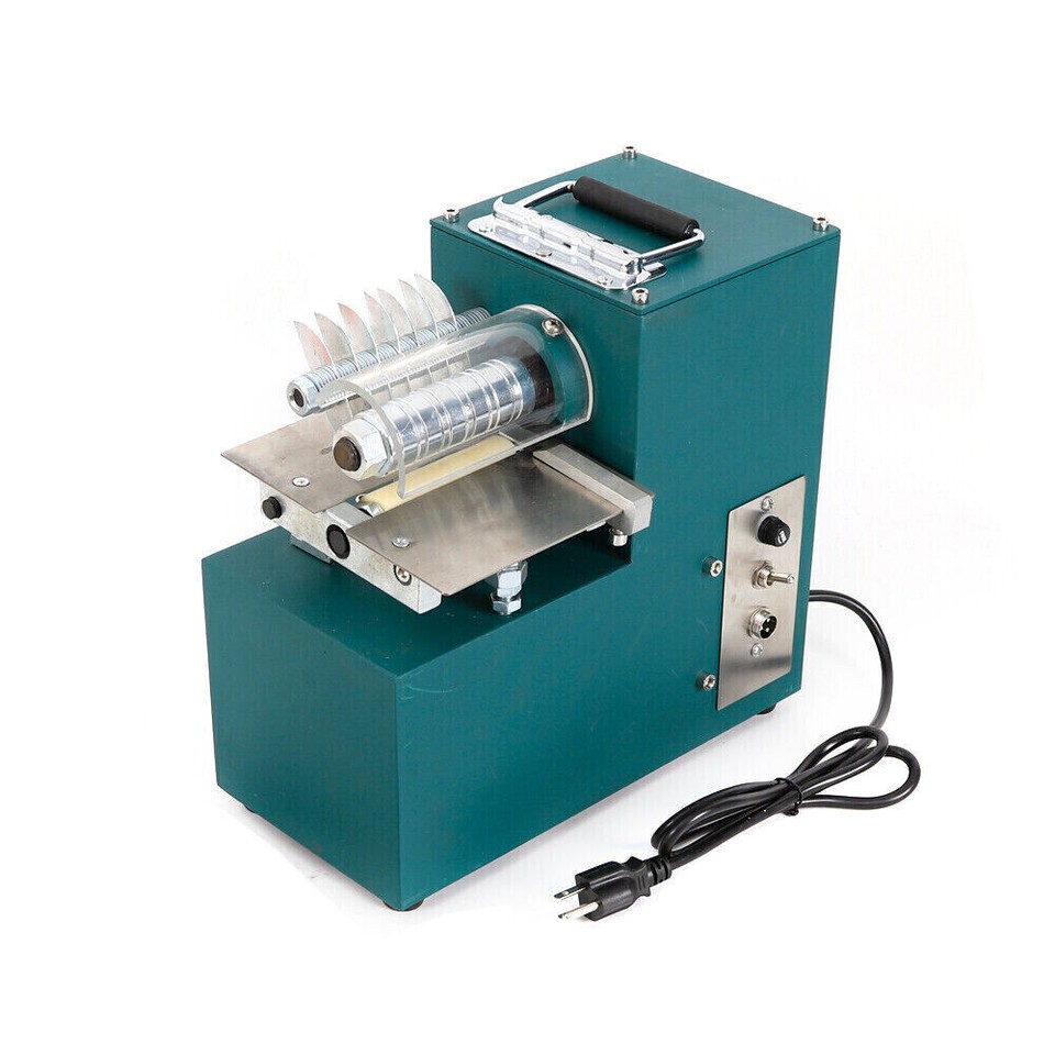 Electric Leather Strap Cutter Machine 110V Steel Leather Strip Cutting