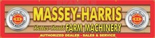 Massey Harris Tractor Farm Dealer Letter Sign Remake Banner Art Mural Xxl Sizes
