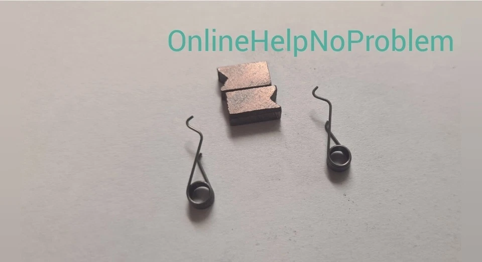 Motorkohlen mit Feder geeignet für Siemens Kaffeemaschinen der EQ Reihe