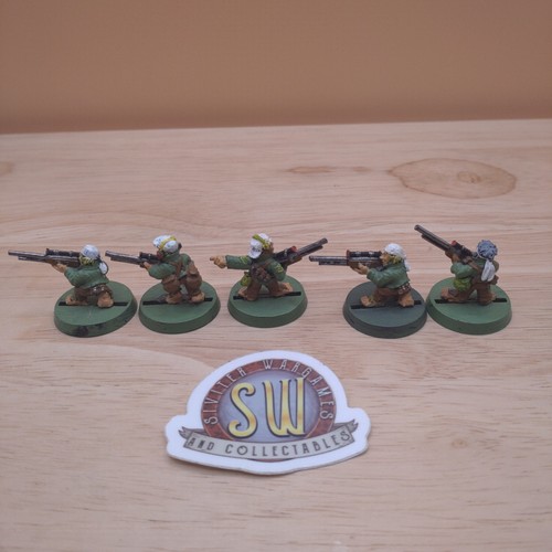 40k Warhammer Imperial Guard Ratling Sniper Squad Astra Games Workshop GW Metal - Picture 4 of 5