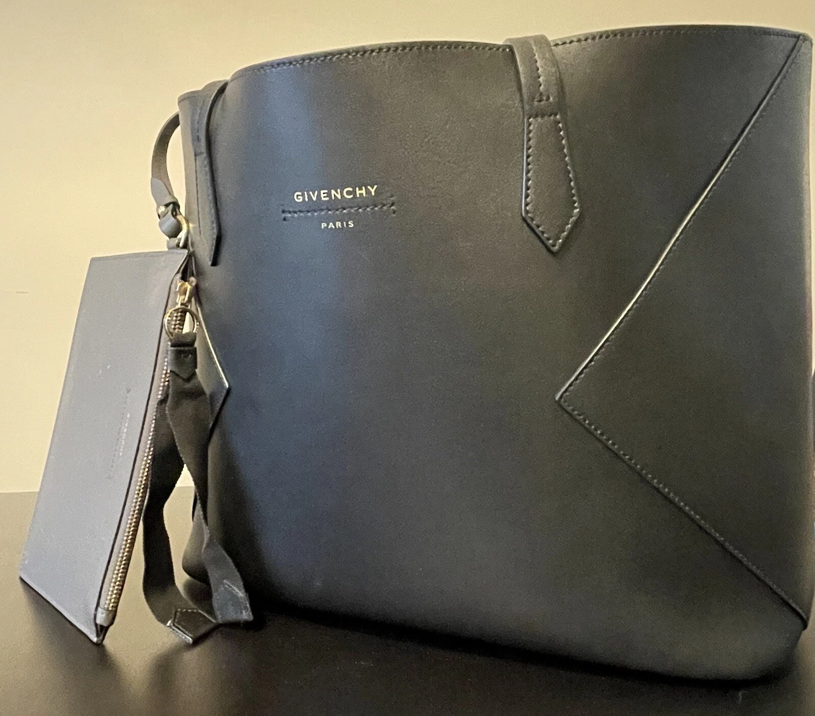 Givenchy — Givenchy Black Wing Shopper Tote, Great Condition.