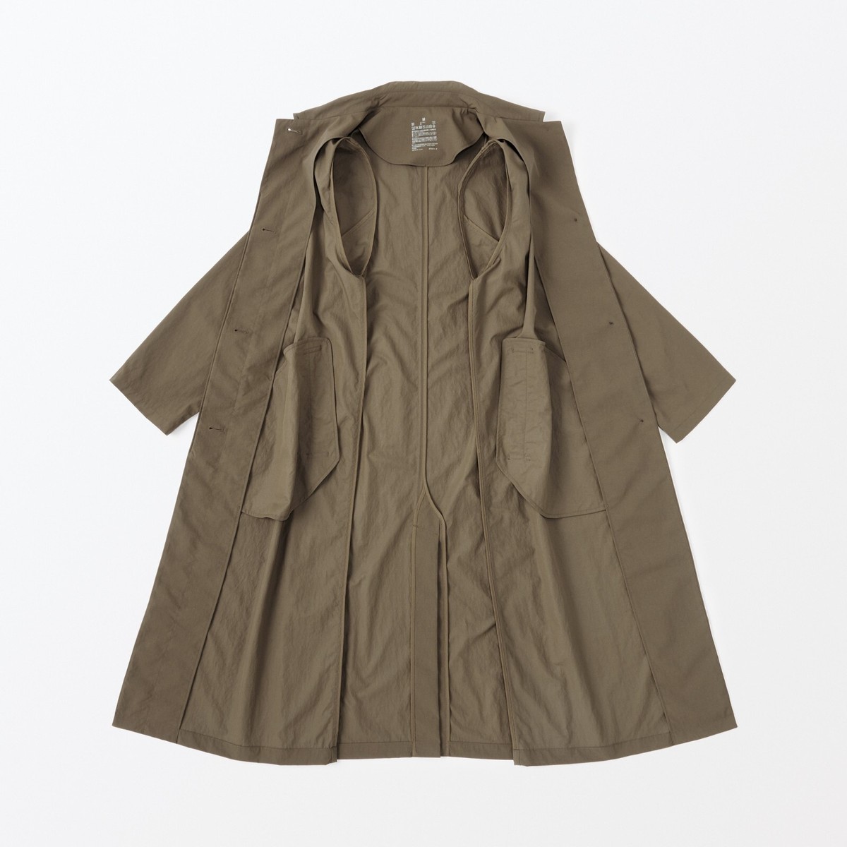 select：XS-XXL】 MUJI Water-Repellent Stand Fall Collar Coat UV