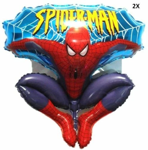 Spiderman Party Foil Balloons
