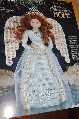 Needlecraft Shop Plastic Canvas Pattern Heavenly Messengers HOPE