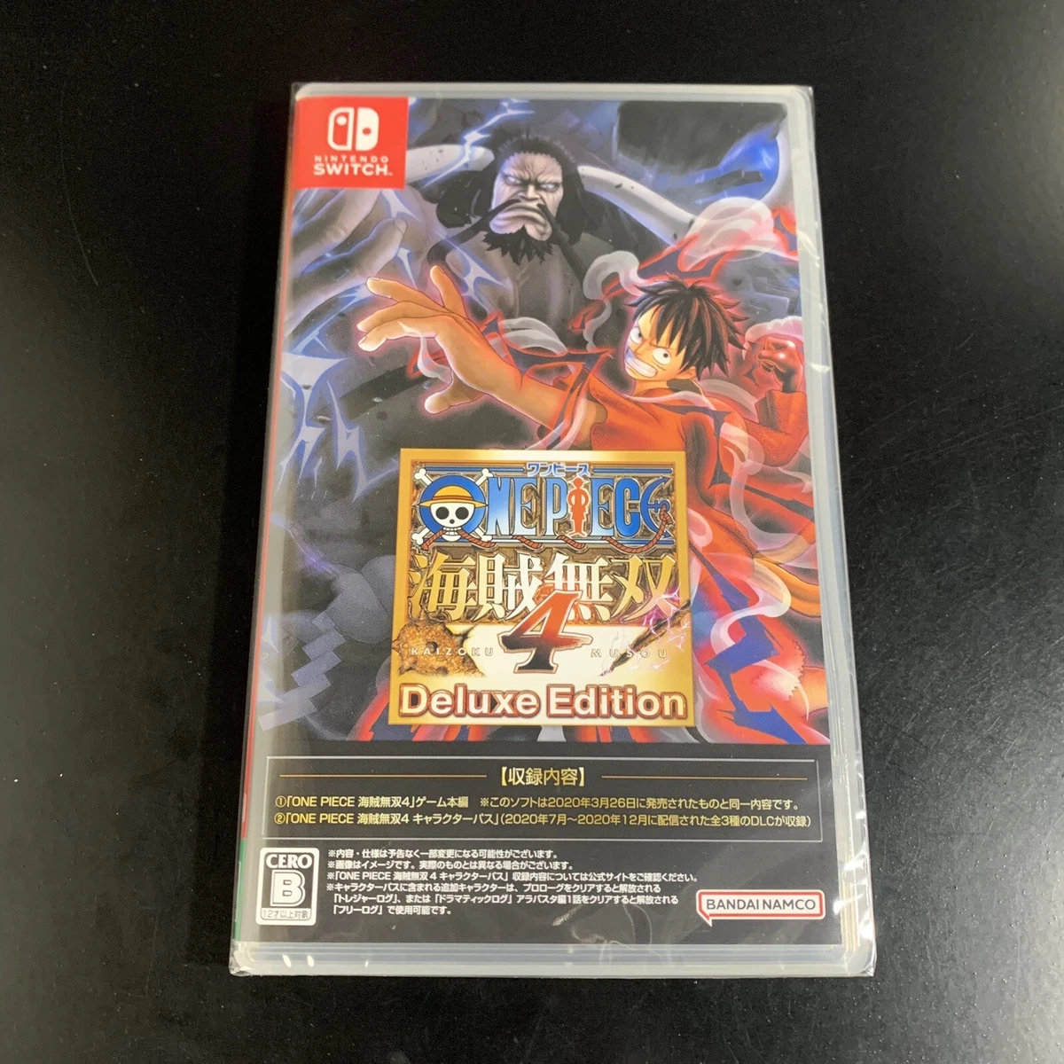 Unopened SW One Piece Pirate Warriors 4 Deluxe Edition Nintendo