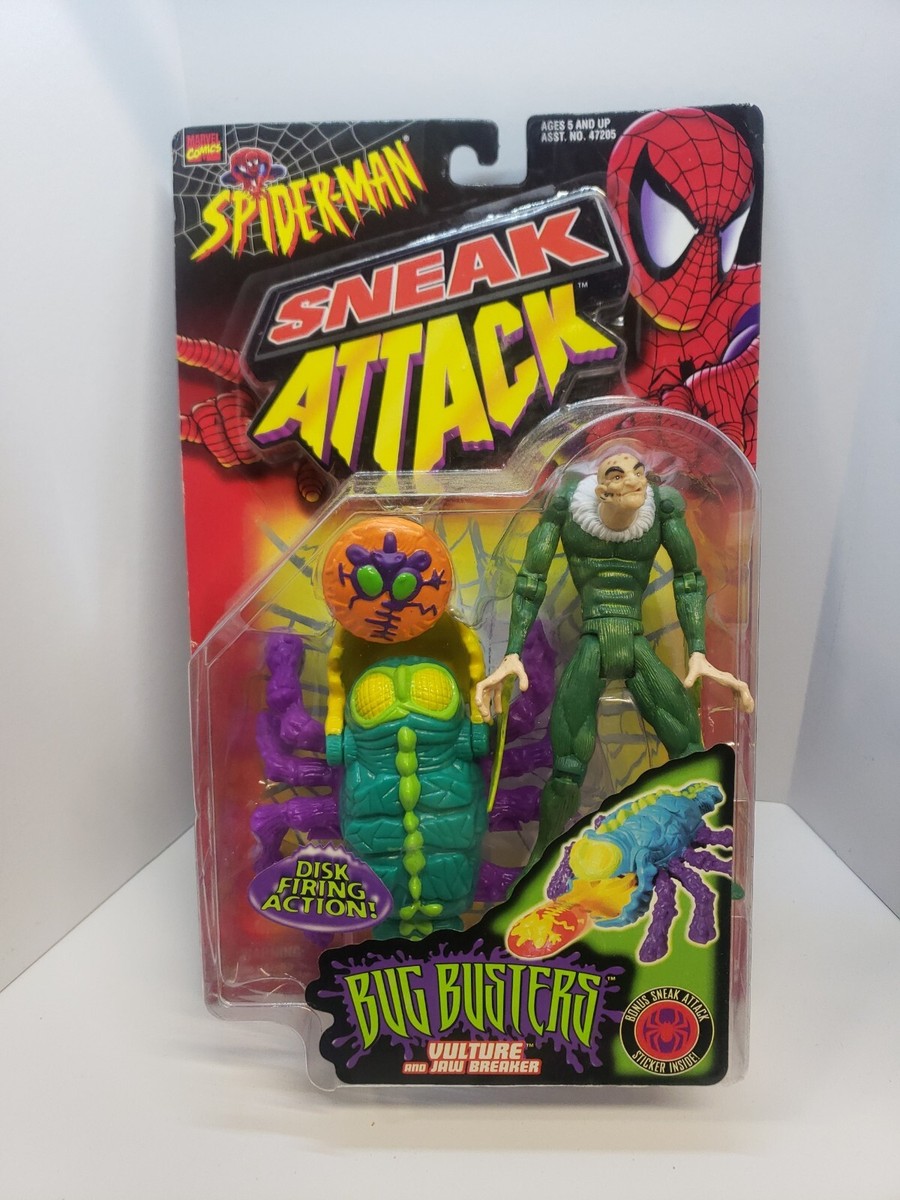 ToyBiz Marvel Spider-Man Sneak Attack Bug Busters Vulture Figure