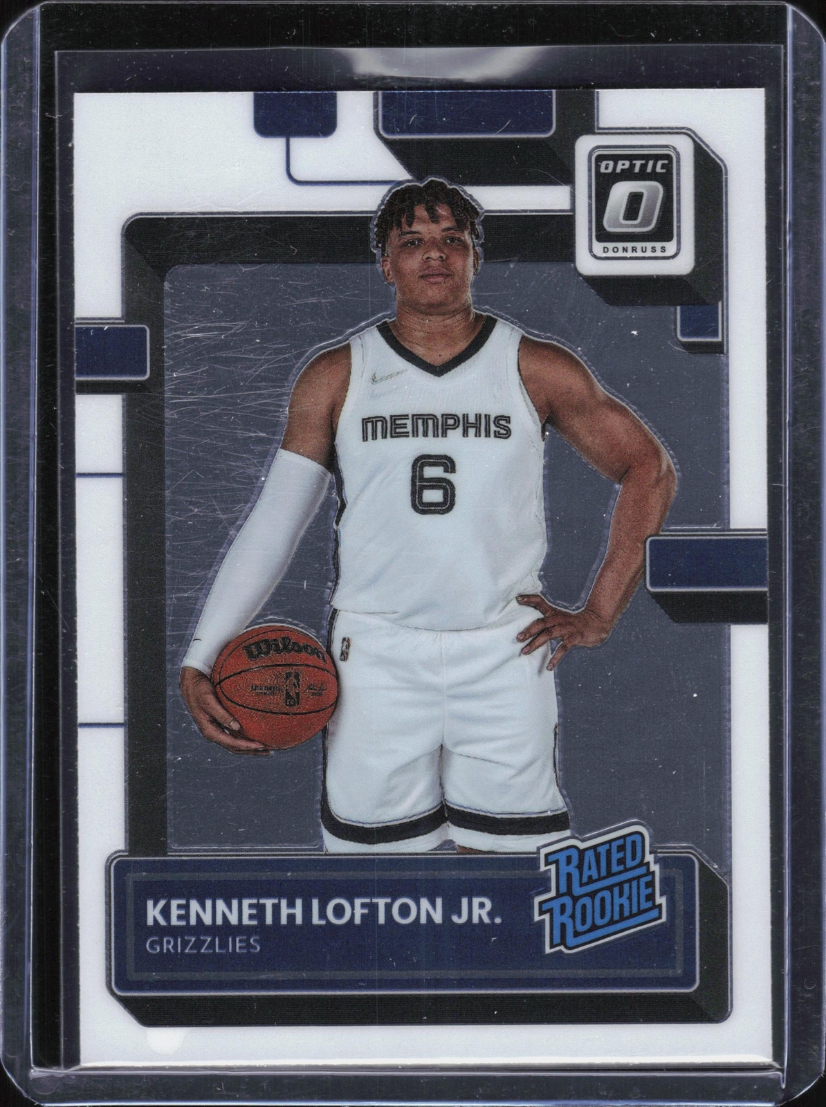 2022-23 Donruss Optic #202 Kenneth Lofton Jr. Rated Rookie