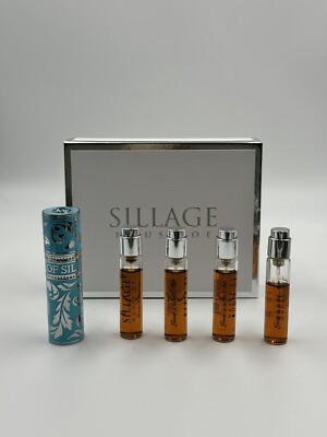 House of Sillage Love is in the Air 4 * 8ml Parfum Set with atomizer New in Box