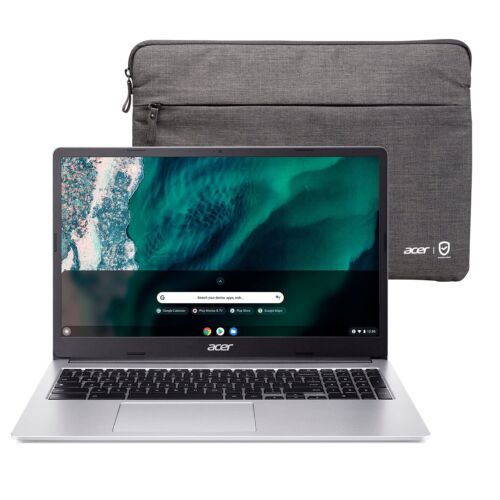 Laptop Acer Chromebook 315 | Intel Pentium Silver N6000 |15,6" Full HD IPS otwarty - Zdjęcie 1 z 9